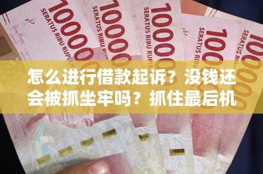 北京怎么进行借款起诉？没钱还会被抓坐牢吗？抓住最后机会！