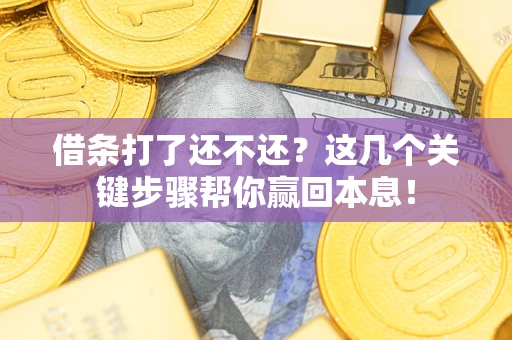 北京借条打了还不还？这几个关键步骤帮你赢回本息！