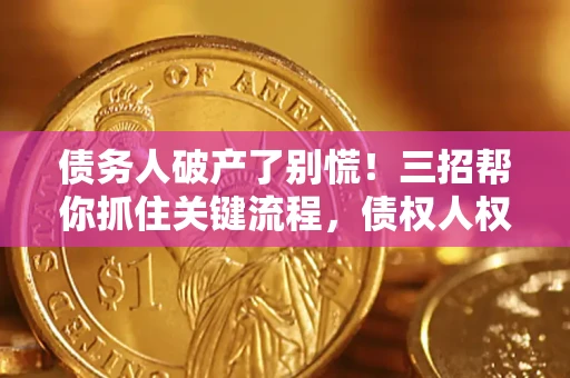 北京债务人破产了别慌！三招帮你抓住关键流程，债权人权益不再缩水