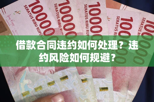 北京借款合同违约如何处理？违约风险如何规避？