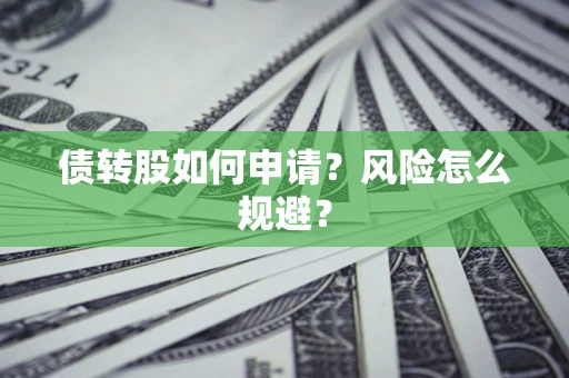 北京债转股如何申请？风险怎么规避？