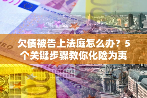 北京欠债被告上法庭怎么办？5个关键步骤教你化险为夷